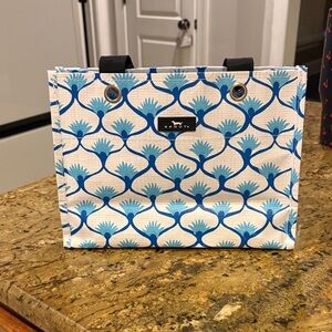 Scout Floral Blue and White Tote Bag